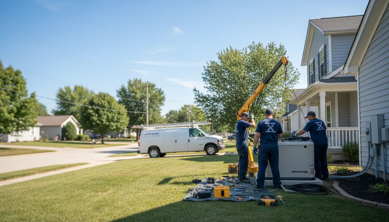 Generator Installation in Mount Morris, IL near me